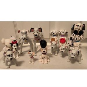 Vintage 101 Dalmatians Play Figurines